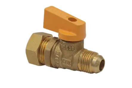 [192HF8-6M] VALVULA DE CONTROL COMPRESIÓN, H*M 3/8"*1/2" MARIPOSA