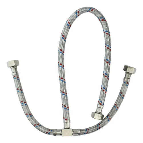 [TIPOY] MANGUERA TRAMADA EN ALUMINIO TIPO T /ACERO INOXIDABLE