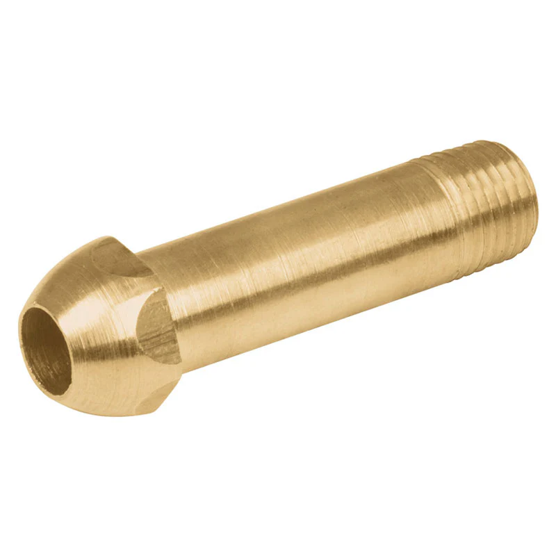[SP-70105] PUNTA POOL DE ROSCA 1/4" Cuerpo de latón, mide 6cm