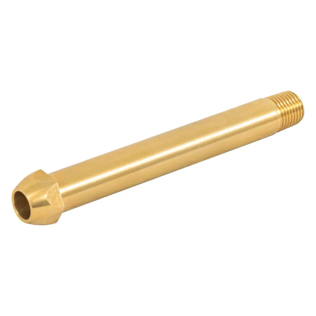 [SP-70105-2] PUNTA POOL DE ROSCA 1/4" Cuerpo de latón, mide 12cm