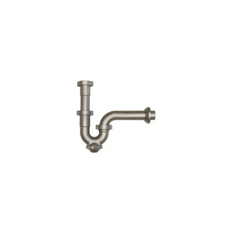 [SF-70018] CESPOLES P/ LABAVO 1-1/4" Acabado cromo espejo,Chapetón de acero inoxidable,Tuerca metálica Cuello de acero inoxidable