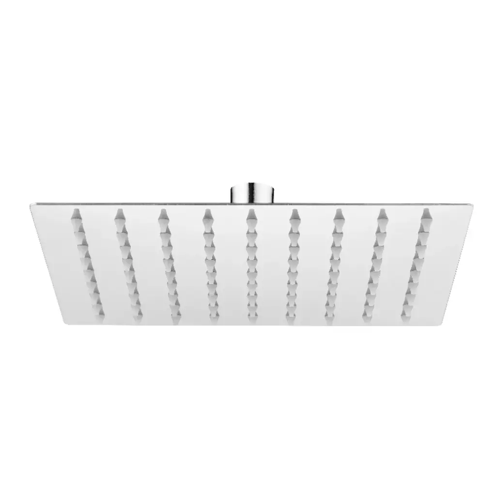 [SP-50016] REGADERA CUADRADA 6" Cuerpo de acero inoxidable, sin brazo,acabado cromo