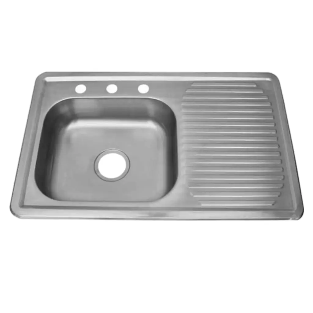 [ST-8050L] TARJA DE 80X50 ESCURRIDOR IZQUIERDO, SOLVEX