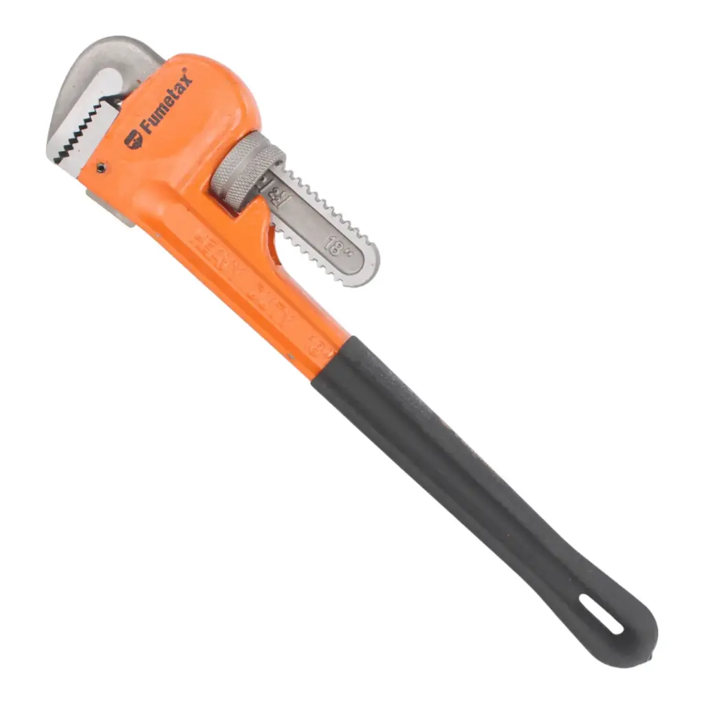 [SW-81121718] LLAVE STILSON Ideales para tubos Cuerpo de hierro maleable Mango con cubierta de vinil antiderrapante 18´´